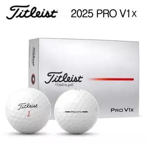 2025 NEW 타이틀리스트 Pro V1x 골프공 4피스  [정품]