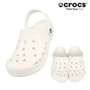 CROCS 당일발송 매장판 바야 클로그 10126-100 화이트