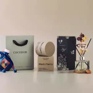 코코도르 한가위 정성 선물세트(추석디퓨저+고체탈취제300g)