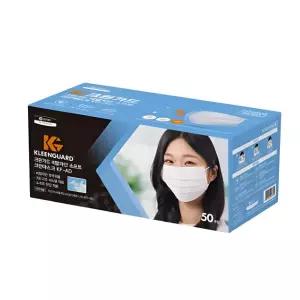 마스크 비말차단 소프트 KFAD 일회용마스크 50매 44381
