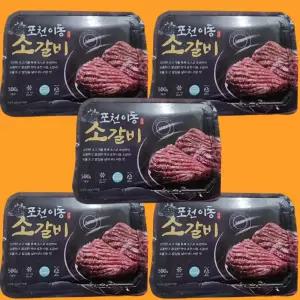 포천 이동 소갈비 500g x 5개 양념 갈비 홈쇼핑 (1srr)