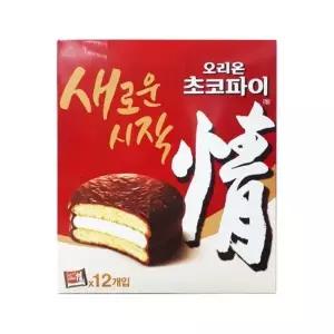 오리온 초코파이12개 468g X 4개 (반박스)+사은품