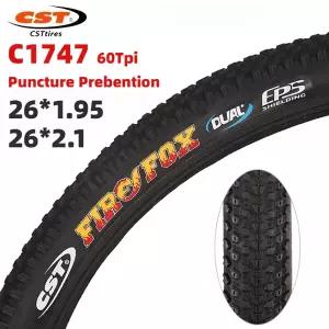 CST Firefox C1747 안티스터브 자전거 아우터 타이어 26x1.95 26x2.1 MTB 오프로드 타이어 자전거 교체용