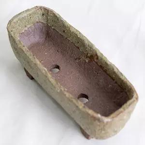 플라워트리 옹기 사각 화분 긴 토기 26x8cm 조화꽃 전용 다육 인테리어 장식 소품 원예 용품 빈티지 102858