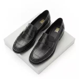 프라이(FRYE) 26FW 크로커다일 엠보스드 셔링 로퍼