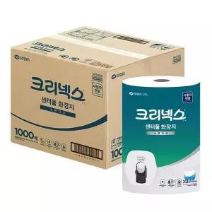 오피스넥스 크리넥스 센터풀 티슈 화장지(1 000매X3롤X4팩(12롤))