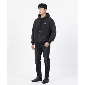 MUCENT 시그니처 베이직 로고 후드 티 남녀공용 (6컬러)