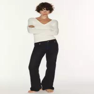 ZARA TRF 로우라이즈 부츠컷 청바지 - 블랙 4060/212/800
