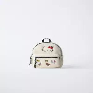 ZARA HELLO KITTYⓒ SANRIO 백팩 - 크림 화이트 1186/830/002
