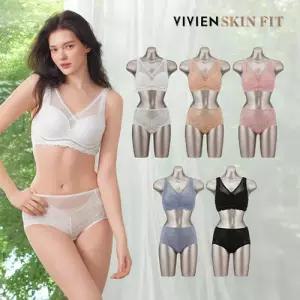 [비비안스킨핏] (129차) 쿨 웨이브 브라팬티5세트