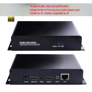 산업용 엔코더HTTP RTSP RTMP/RTMPS UDP SRT ONVIF를 통한 HDMI 루프아웃 기능이 있는 - IP H.265/H.264 비