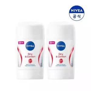 니베아 데오드란트 스틱 드라이 앤 콤포트 50ml X 2개