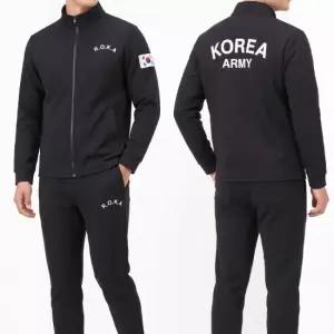 PZST1111 남성 봄가을 로카 무지 츄리닝 세트 트레이닝복 셋업 일상복 홈웨어