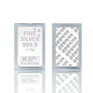 한국금매입감정원 실버바 포나인 1돈 3.75g 홀마크 LS 시그니처 프레스