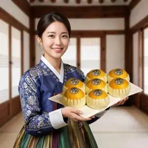 [2026추석] 나주배 선물세트 고급형 5kg (5-8과) 금보자기 동봉