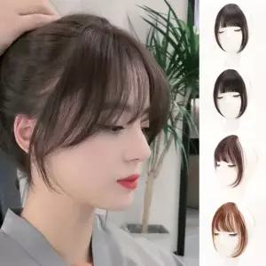 셀럽하우스 여신 앞머리 가발 여우가발 고데기 붙임머리