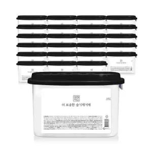 더 보송한 제습제 525ml x 24개 습기제거제 (제습기보다 강력한 뽀송뽀송 제습제)