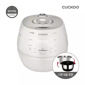 쿠쿠 10인용 올스텐내솥 IH 전기압력밥솥 그레이스화이트 CRP-CHAS109FWM