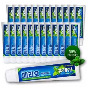 (LG생활건강) 페리오 뉴후레쉬 알파 다회용 치약 150G 벌크 무포장 48개입 양치 고급 기능성 개운한 용품