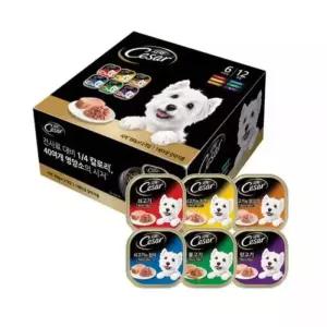 시저 트레이 버라이어티팩 6종 2p 100g x 12팩 254042
