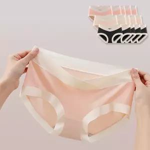[보리보리/조이멀티]배색심리스 임산부 산전산후팬티 5개세트 205938