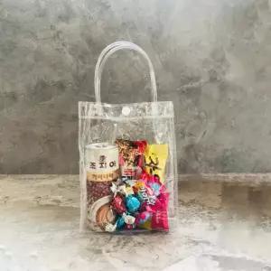 15x20x7 구디백 선물포장 답례품 쇼핑백 PVC 투명가방