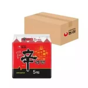 농심 신라면(멀티팩) 5입(120g X 40개)