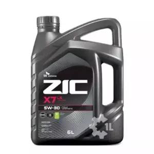 ZIC 테온셀 SK루브리컨츠 지크 X7 LS 5W30 6L 합성디젤엔진오일