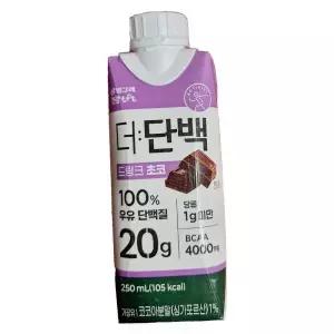 더단백 프로틴 드링크 초코 250ml 36개
