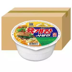 농심 육개장사발면 작은컵 86gx24개(1박스)