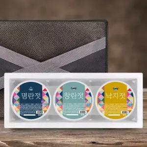 [설해담][9/22일 오전8시 주문마감]설해담 속초젓갈 알찬 선물세트 1호 /명란+창란+낙지/ 각500g(+부직...