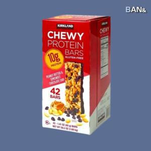 [커클랜드] 커클랜드 단백질바 츄이 프로틴 에너지바 40g x 42개 코스트코 운동 간식