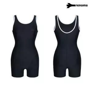 [레노마]여성 베이직 2부 반신수영복 블랙 RN-LS2F861-BK_CA