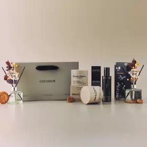 코코도르 한가위 풍요 선물세트(추석디퓨저2개+고체탈취제300g+섬탈250)