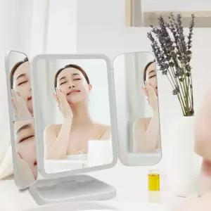 피제이에스 화장대거울 탁상 조명 LED 거울 화장