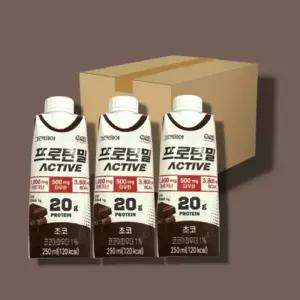 프로틴밀 액티브 초코 250ml 54개