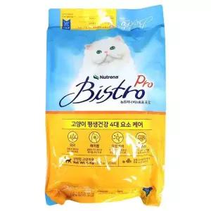 [셀러허브]뉴트리나 비스트로 프로 애묘 사료 300g (20팩) 고양이 전연령 사료 (S33483044)
