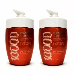 엘라스틴 프로틴 클리닉 10000 단백질 고영양 트리트먼트 700ml 2개