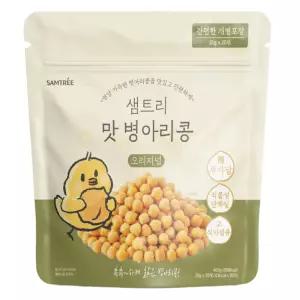샘트리 맛 병아리콩 오리지널 1개(20g x 20개입 개별포장) - 식물성 단백질 사무실간식 무설탕