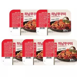 하니비 하남쭈꾸미 매운쭈꾸미 보통매운맛 350g 쭈꾸미 5개 밀키트 생활