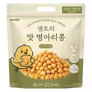 샘트리 맛 병아리콩 오리지널 1개(20g x 20개입 개별포장) - 식물성 단백질 사무실간식
