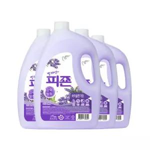 피죤 섬유유연제 3100ml 4개 바이올렛가든
