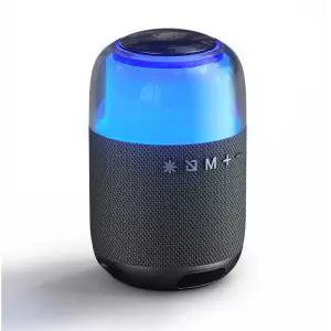 레토 블루투스 스피커 V5.3 LED 무드등 8W 우퍼 스테레오