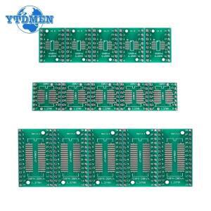 35 개/몫 PCB 보드 키트 SMD DIP 어댑터 변환기 플레이트 SOP8 MSOP10 SMT 세트
