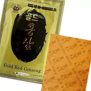 골드 (홍삼) 건강패드 20매 한방 붙이는패치 허리 목 어깨 무릎 운동 요통 종아리 척추