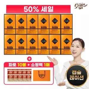 골드파로효소 캡슐레이션 12박스+파로 280gX10봉+쇼핑백 1장