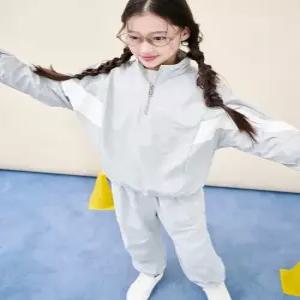빈폴 키즈 BI5Y41U042 아동 상하복 유아 배색 반집업 플리스 안감 2PCS 상하 세