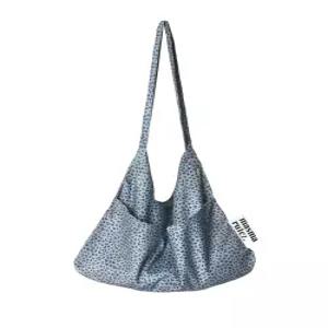 마스마룰즈 Rabbit eco 가방_Heart leopard mauve 블루