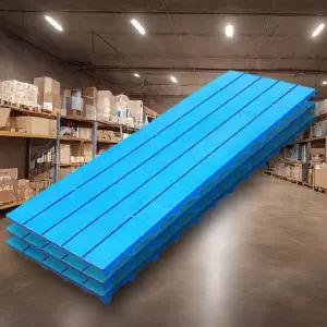 와이드 창고깔판 청색 1800x600x50 3개/바닥 파렛트