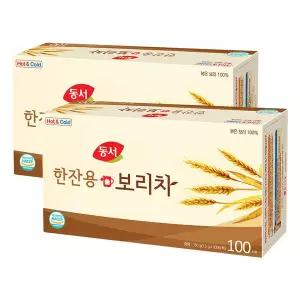 동서식품 한잔용 보리차 100개입 2개 -